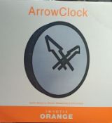 50 x Invotis Orange Mirrored ArrowClock