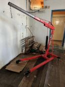 Clarke Strong-Arm CFC1000LR 1T. Long Reach Workshop Crane