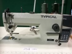 Typical GC6910A-MD3 Automatic, Direct-Drive One Needle Lockstitch Machine