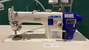 Juki Electric Needle Lockstitch Machine w/Trimmer