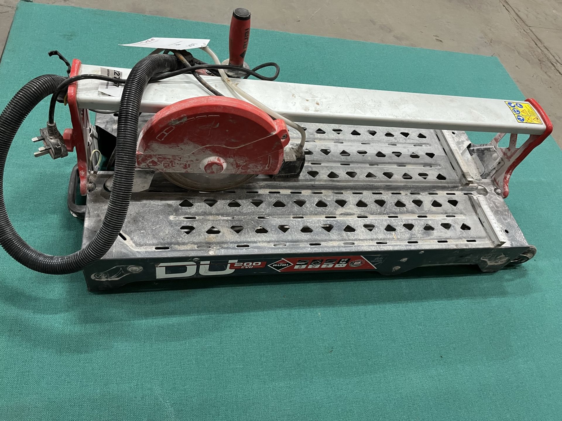 Rubi DU-200EVO Sliding Tile Saw - Image 2 of 4