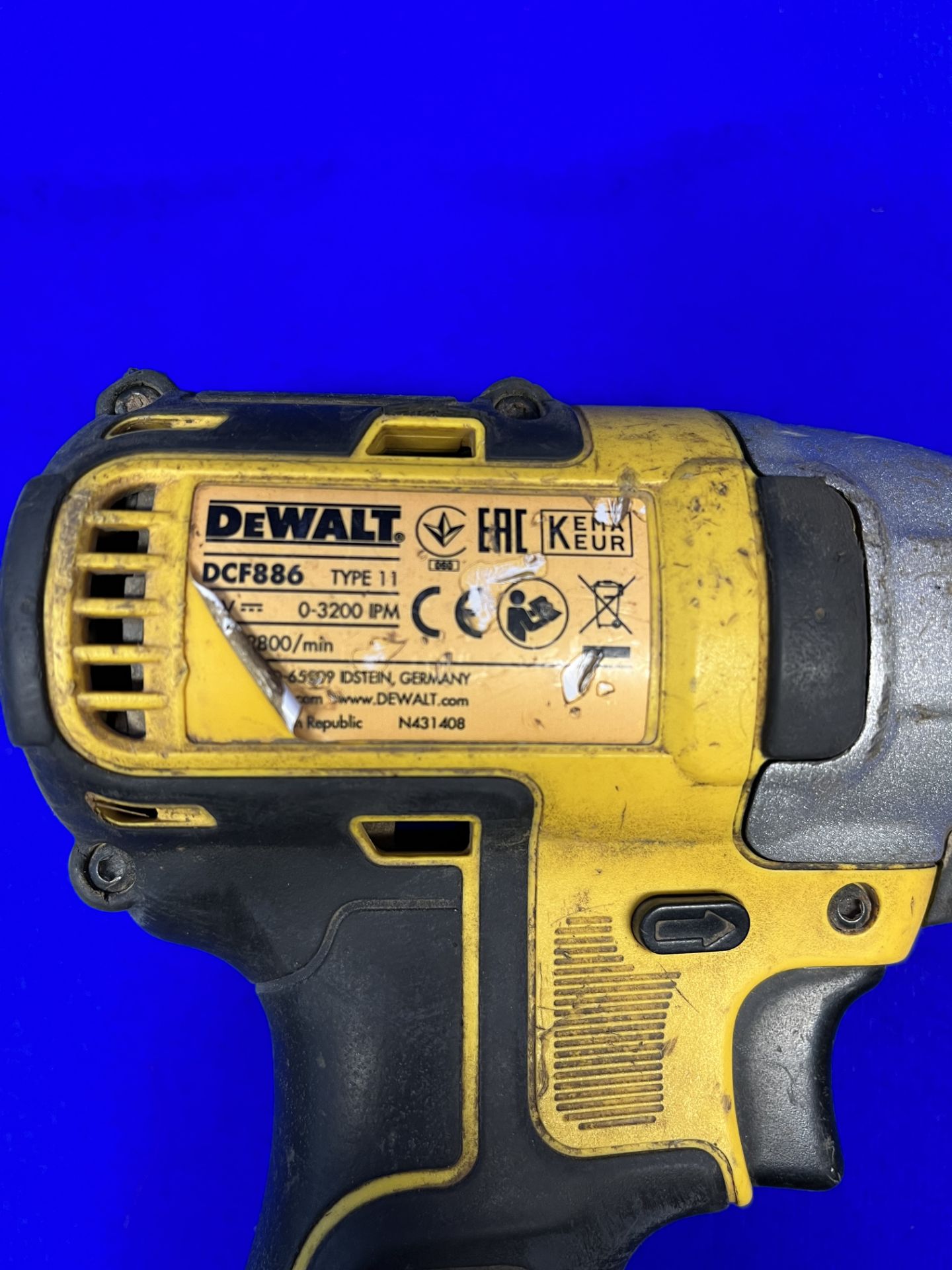 Dewalt Tool Case W/ 2 x Cordless Drills *As Pictured* - Image 4 of 5