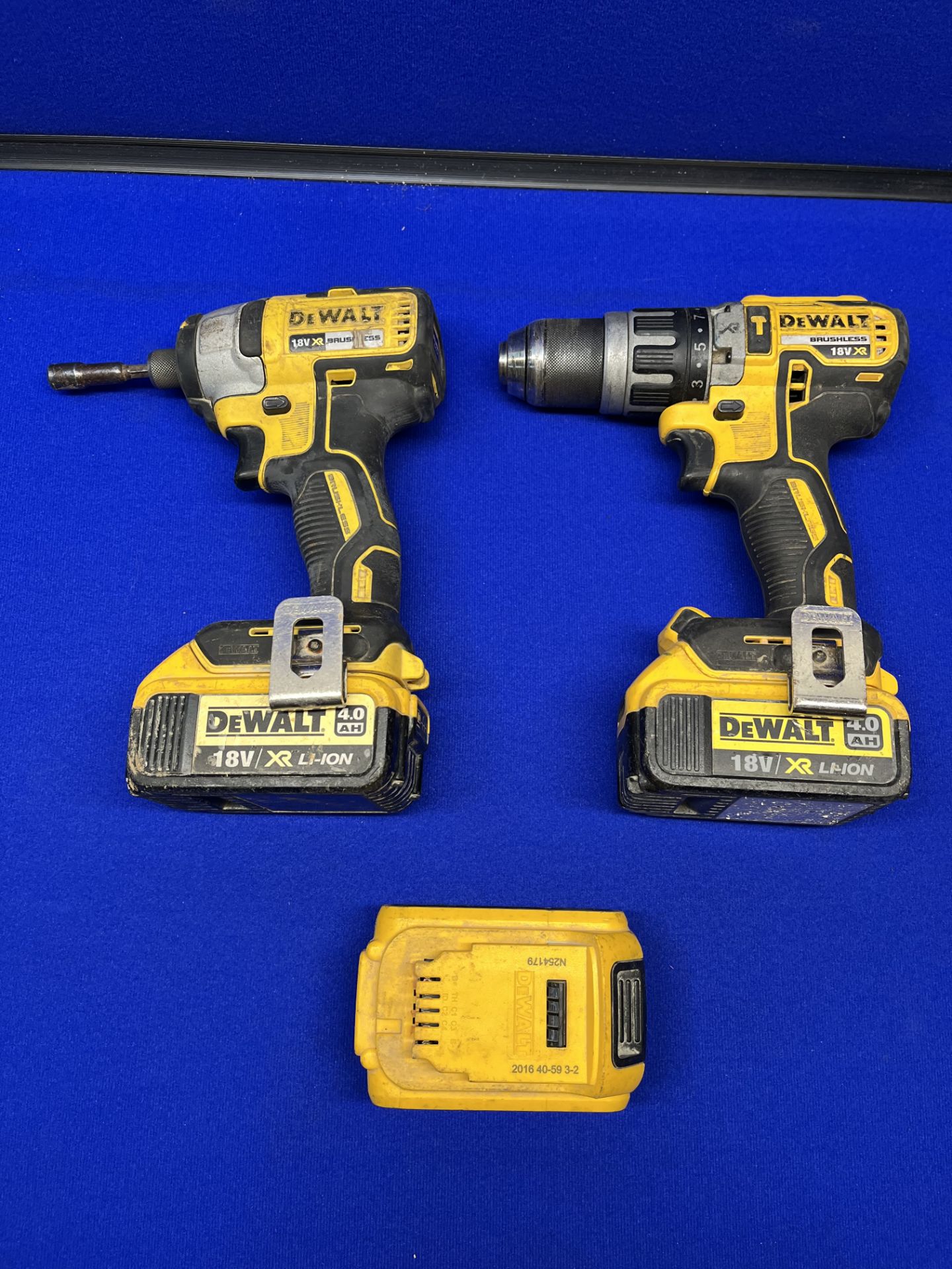 Dewalt Tool Case W/ 2 x Cordless Drills *As Pictured*