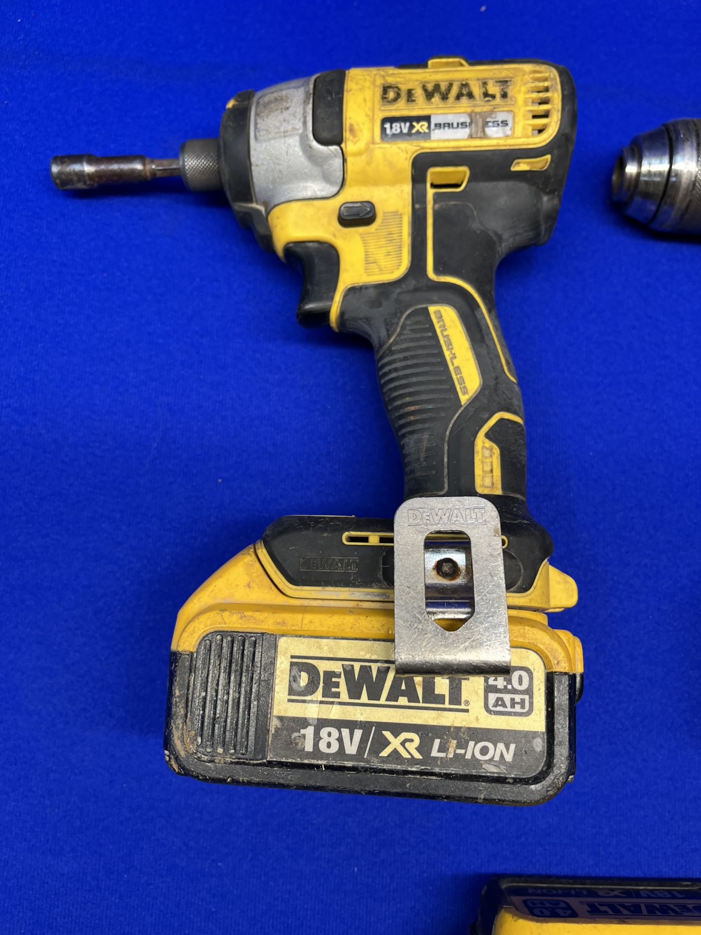 Dewalt Tool Case W/ 2 x Cordless Drills *As Pictured* - Image 3 of 5