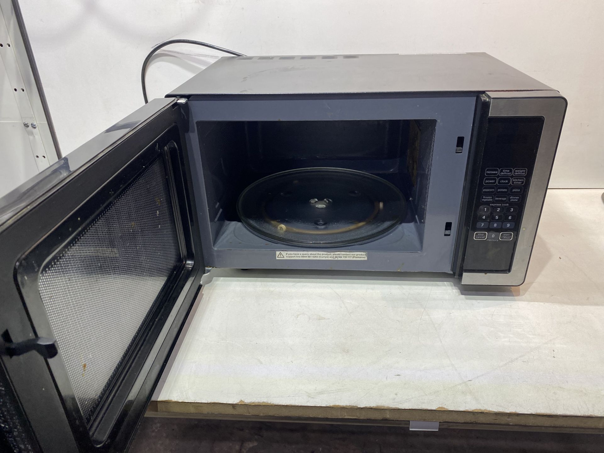 Kenwood K25MSS11 Solo Microwave - Black & Stainless Steel - Image 3 of 8