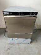 Buffalo Undercounter Glasswasher with Drain Pump 500x500mm Baskets