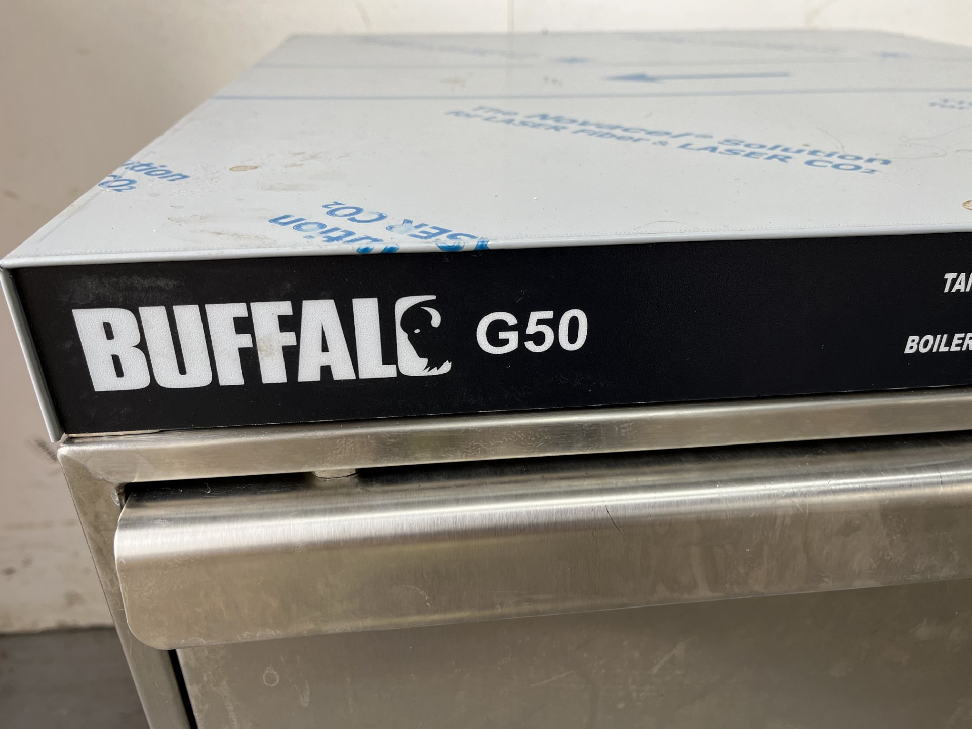 Buffalo Undercounter Glasswasher with Drain Pump 500x500mm Baskets - Image 3 of 6