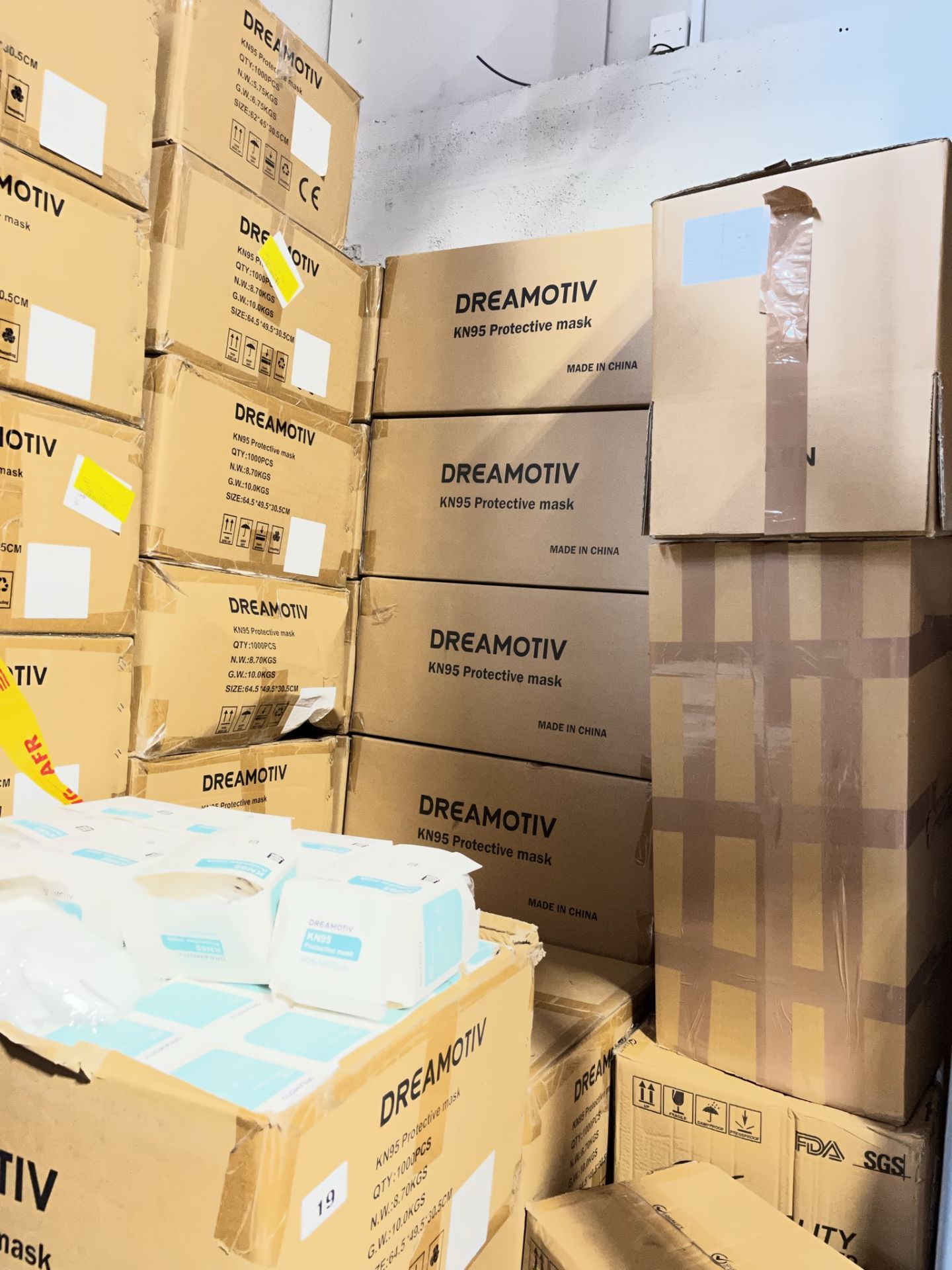 35 x Boxes Protective Masks by Dreamotiv | KN95 | Total Cost £3,500 - Image 3 of 5