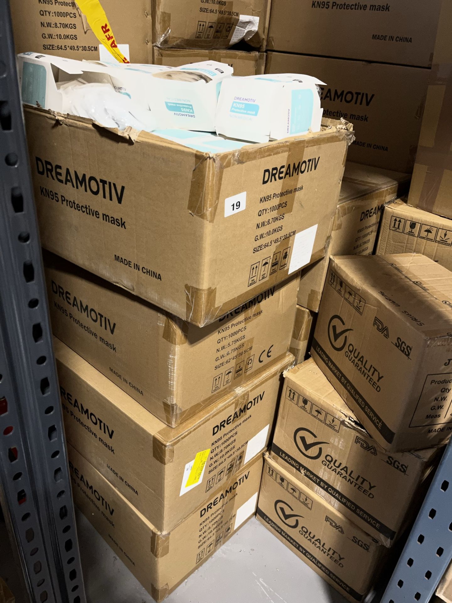 35 x Boxes Protective Masks by Dreamotiv | KN95 | Total Cost £3,500 - Image 4 of 5