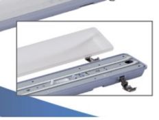 80 x Fortis IP65 6ft LED Emergency Ceiling Lights | SFO1X6/M3/840 | Total Cost £2,480