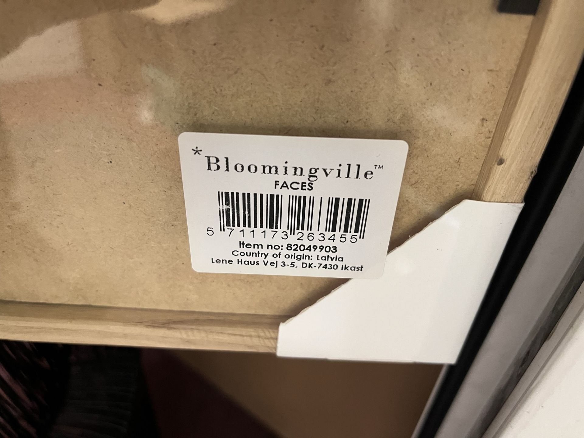Bloomingville Faces Framed Picture | RRP £80 - Image 3 of 3