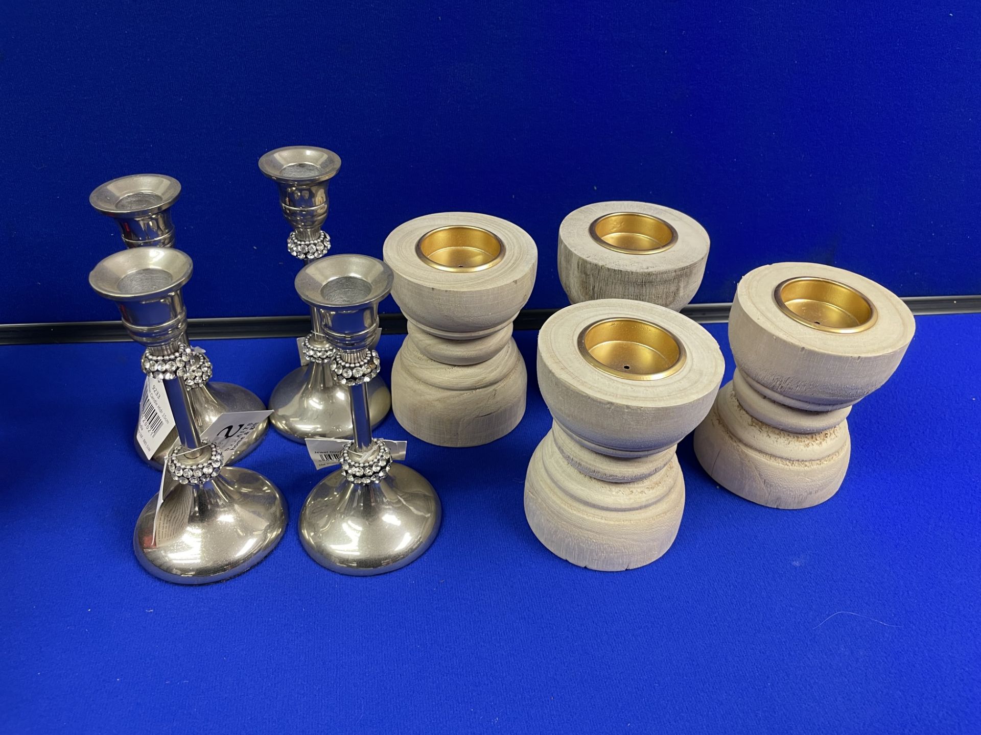 60+ Various Candle Holders and Plates | see photographs - Image 4 of 9