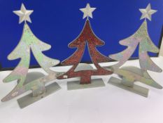 58 x Christmas Themed Candle Holders, Ornaments, etc