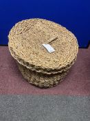3 x Sets Of Sara Hogla Sea Grass Baskets
