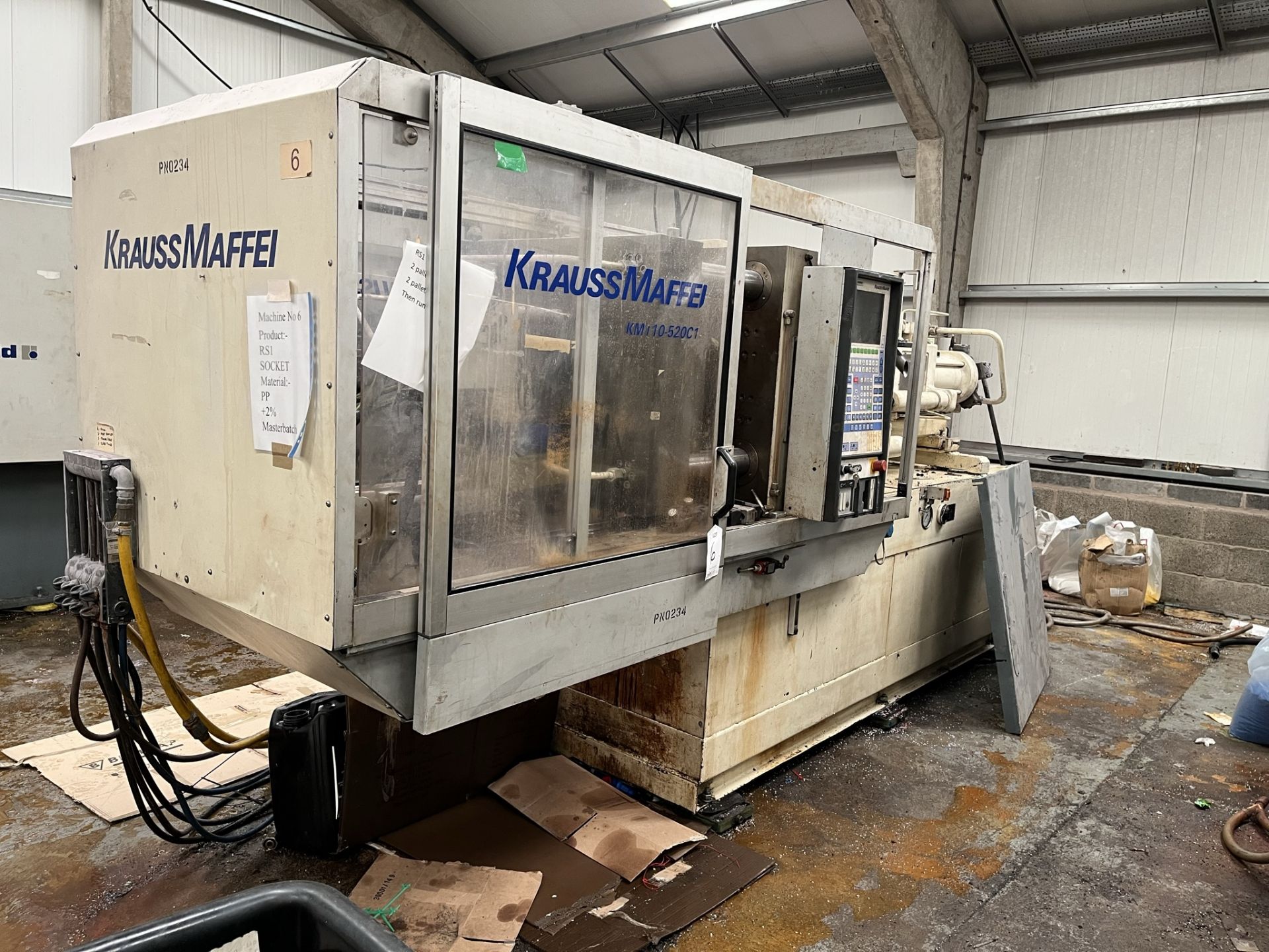 Krauss Maffei 110T Injection Moulder | 110/520 C1