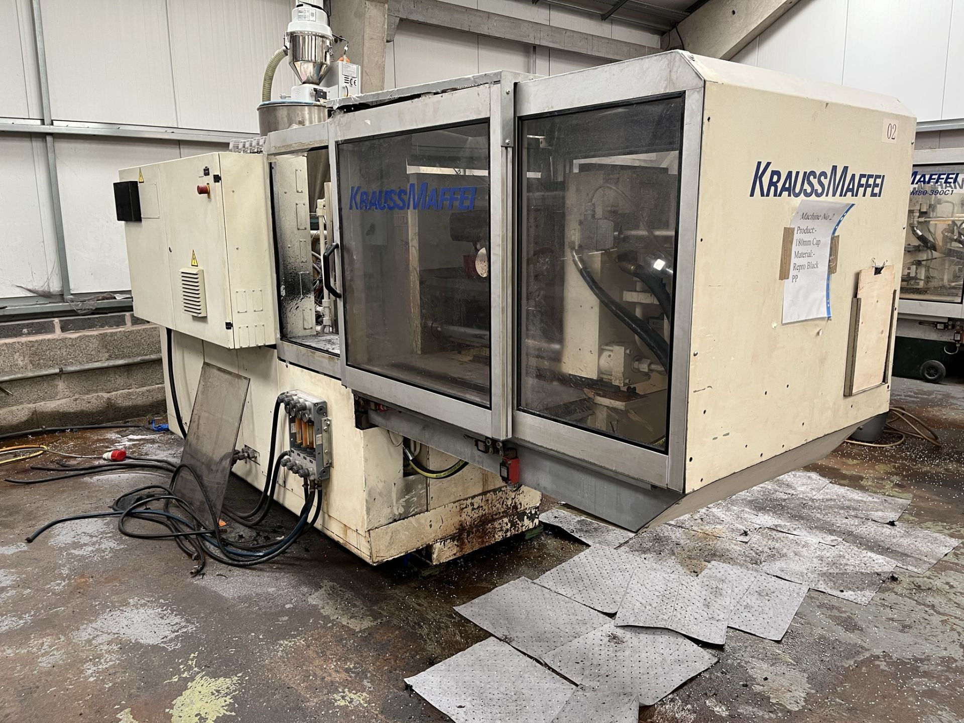 Krauss Maffei 80T Injection Moulder w/ Autoloader | 80/460 C1 - Image 3 of 10