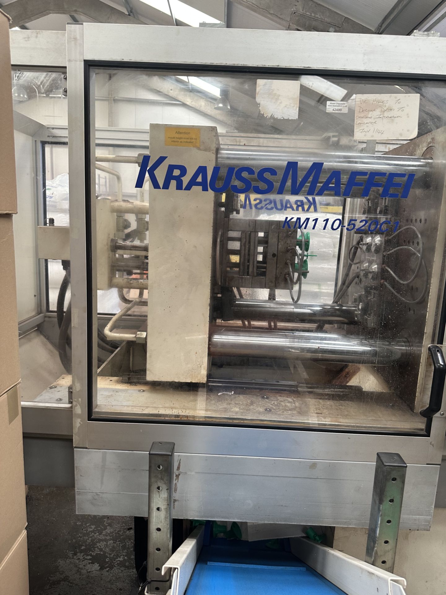 Krauss Maffei 110T Injection Moulder w/ Autoloader | 110/520 C1 - Image 2 of 7