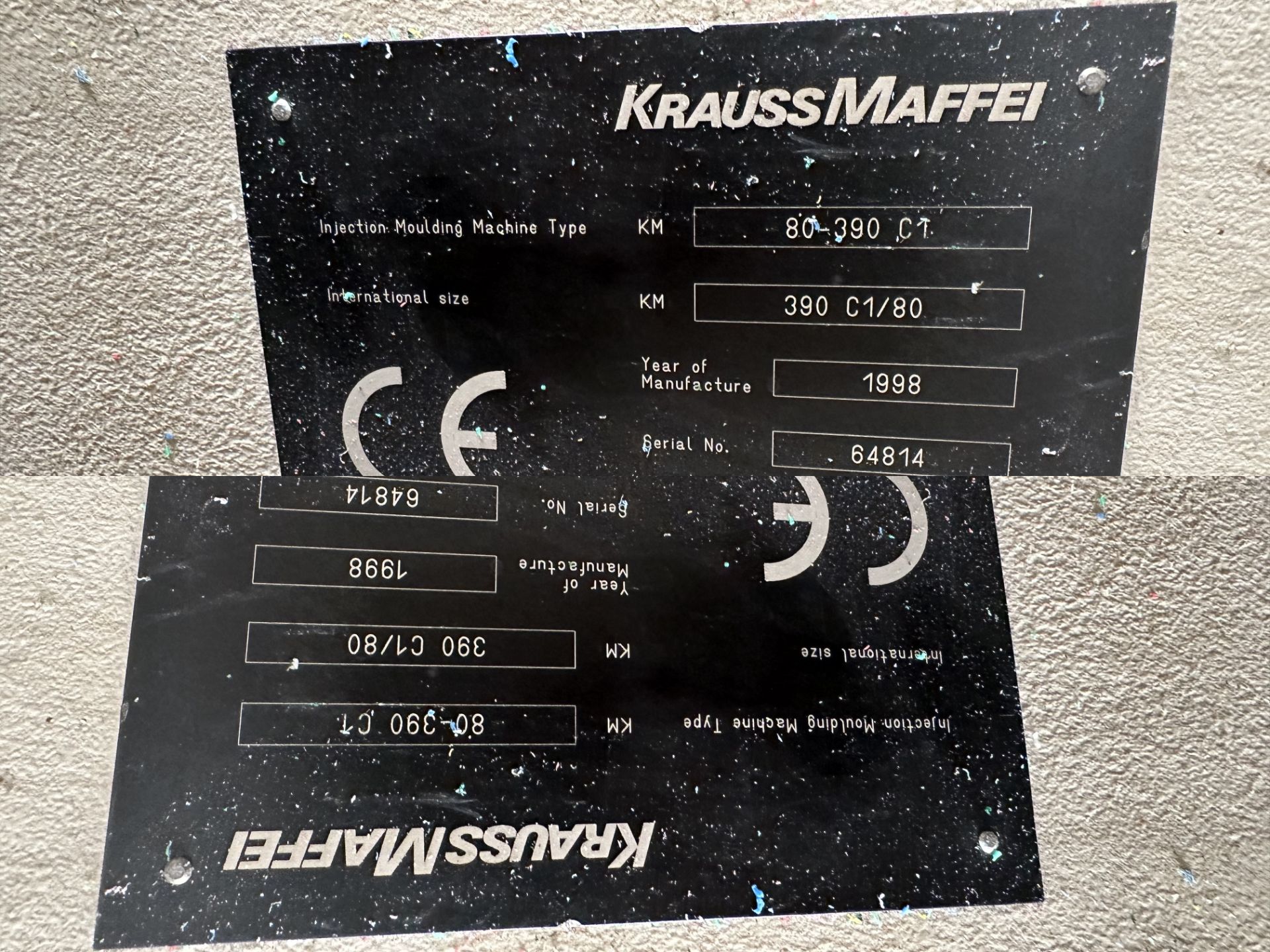 Krauss Maffei 80T Injection Moulder w/ Autoloader | 80/390 C1 - Bild 10 aus 11