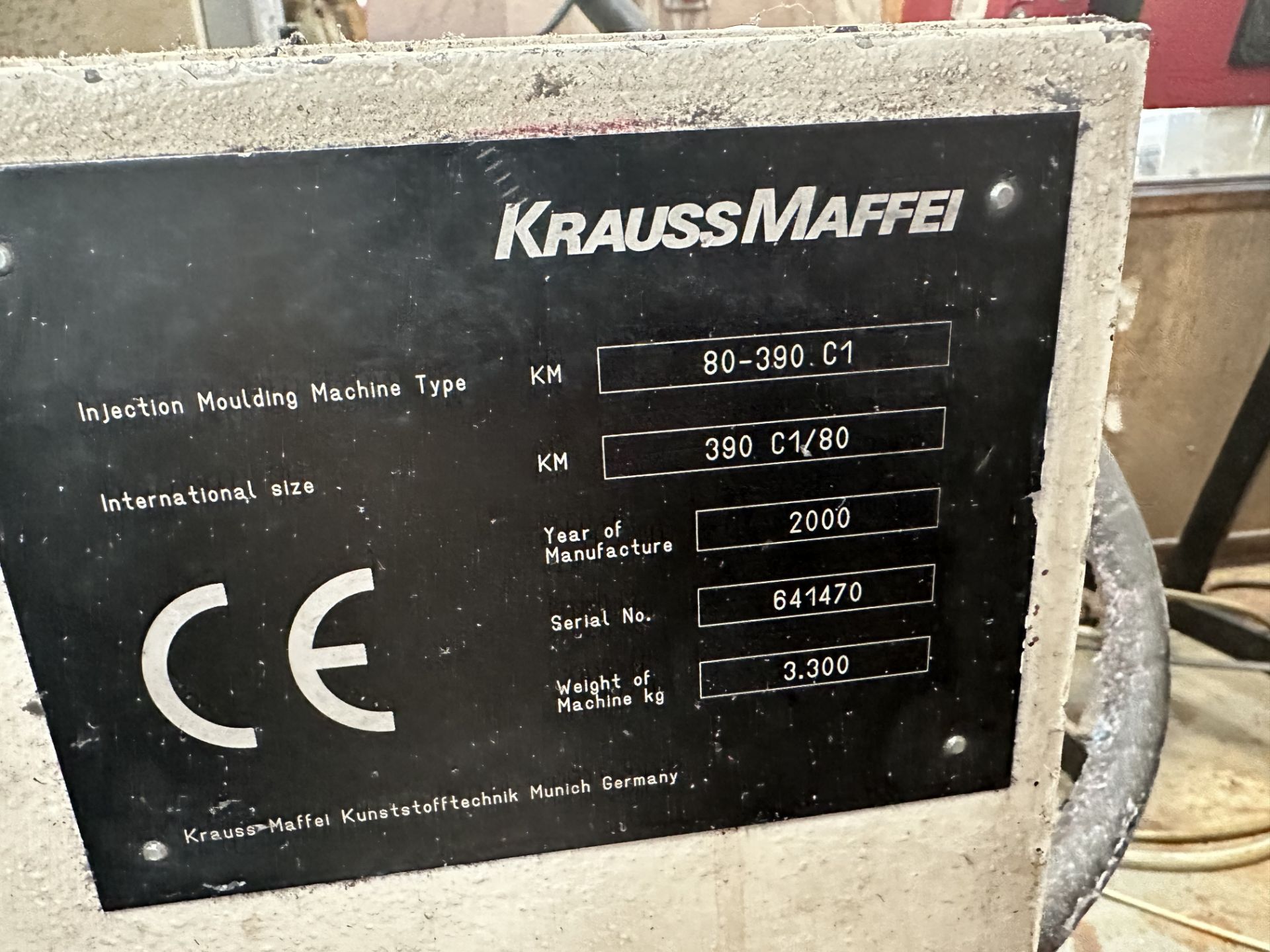 Krauss Maffei 80T Injection Moulder w/ Autoloader | 80/390 C1 - Image 8 of 8