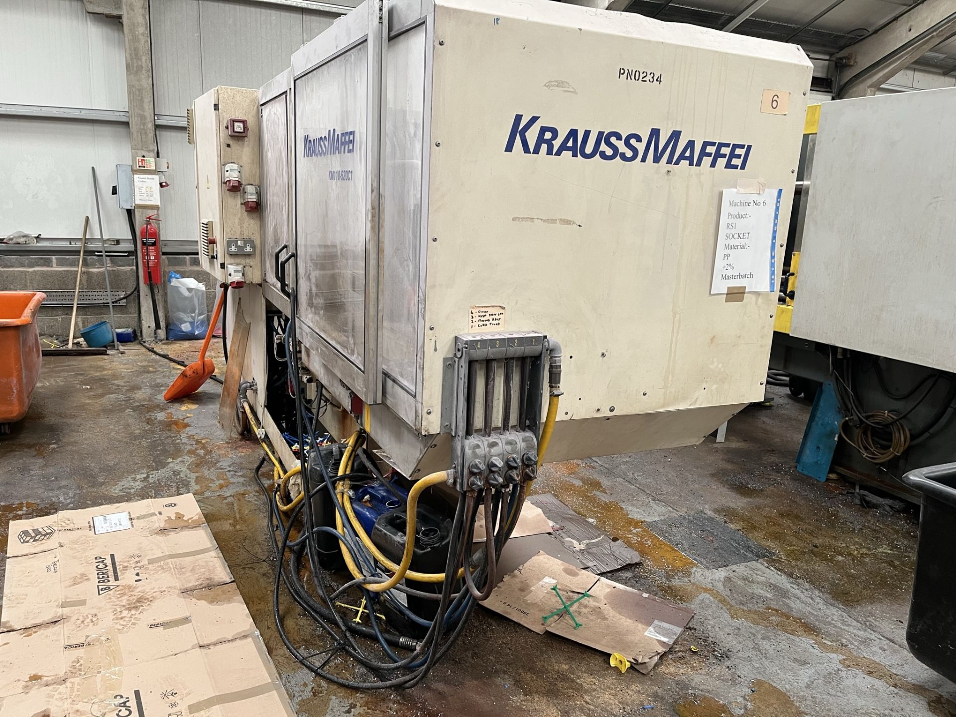 Krauss Maffei 110T Injection Moulder | 110/520 C1 - Image 2 of 9