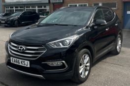 Hyundai Santa Fe Prem Blue Drive CRDi A Estate Diesel Car | EA66 KSJ | ZERO VAT ON HAMMER