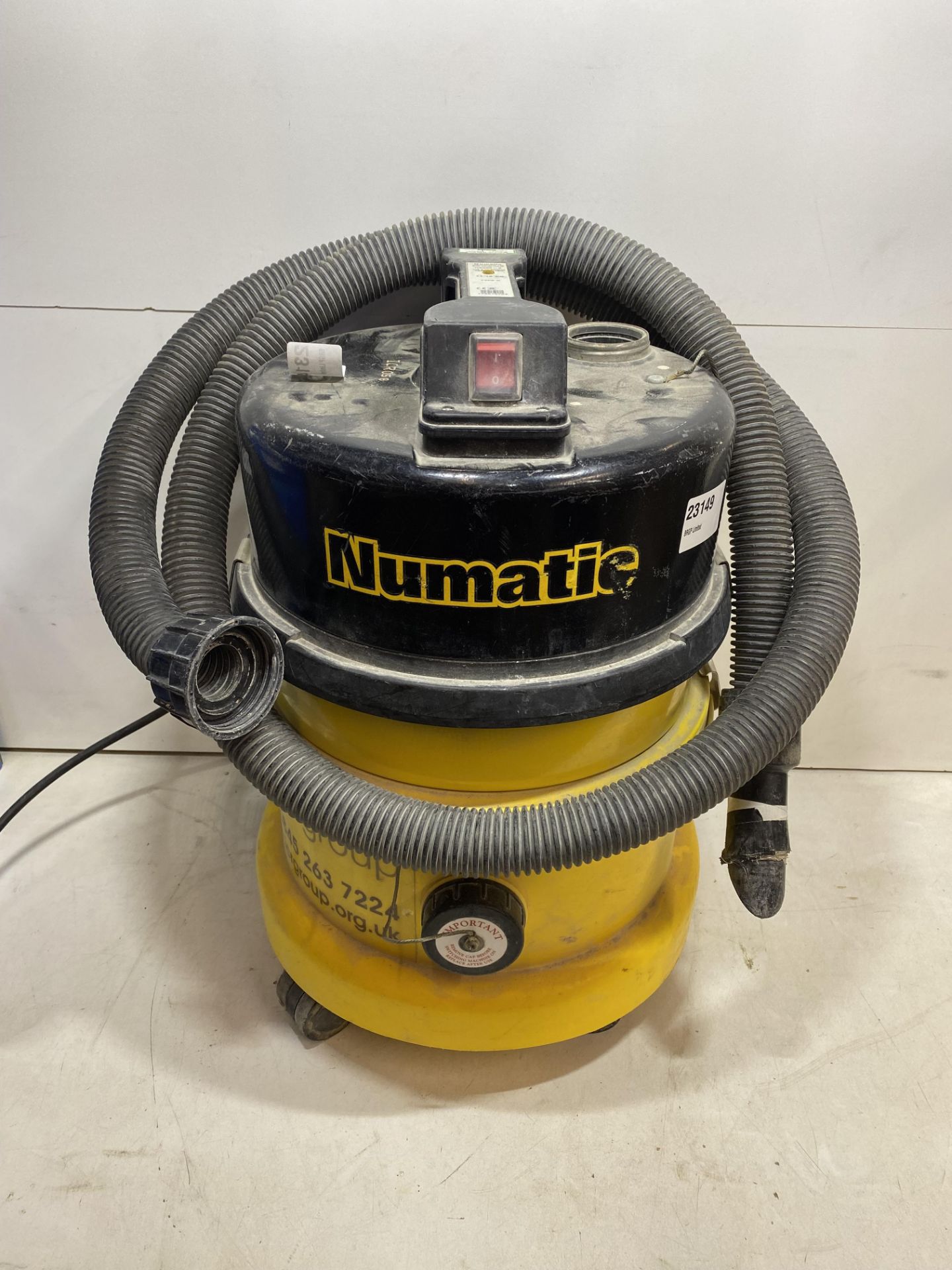 Numatic HZ200-2 Hazardous Material Vacuum