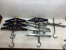 9 x Various Ladder Clamps
