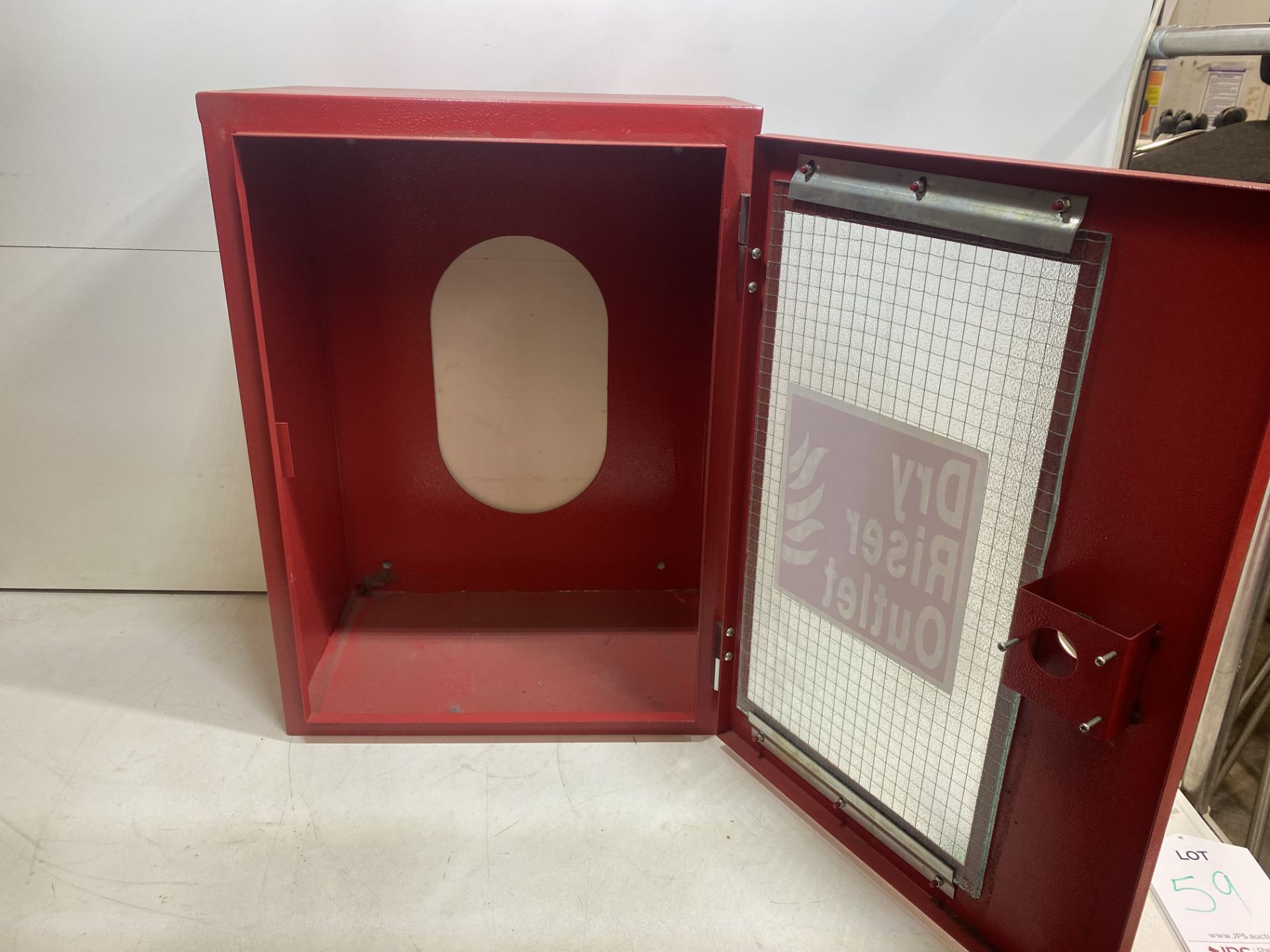 JD Fire Red Dry Riser Outlet Cabinet - Bild 4 aus 7