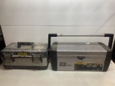 2 x Stanley Fat Max Tool Boxes As Seen In Photos