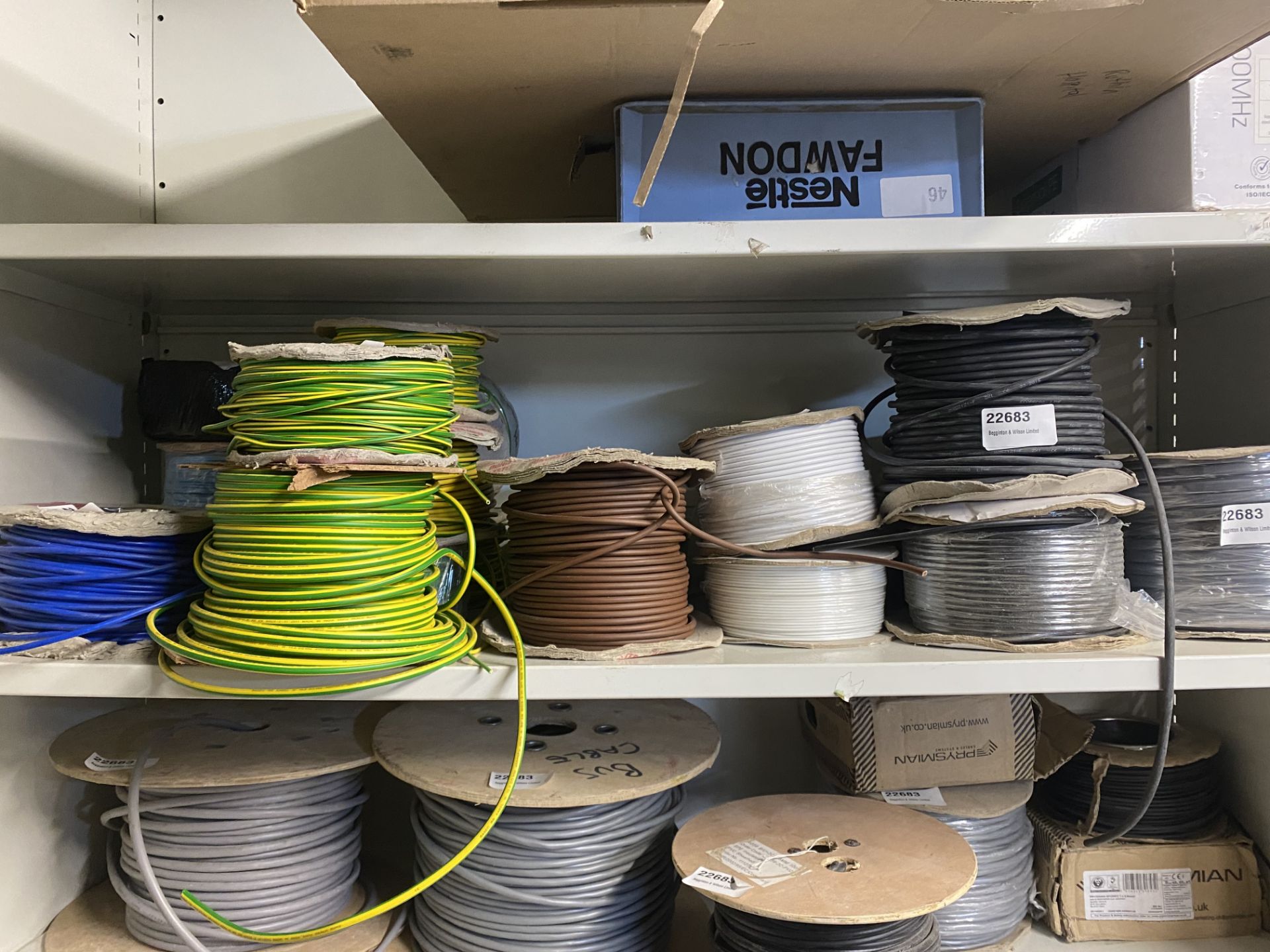 30 x Reels Of Various Cable As Seen In Photos - Image 8 of 13