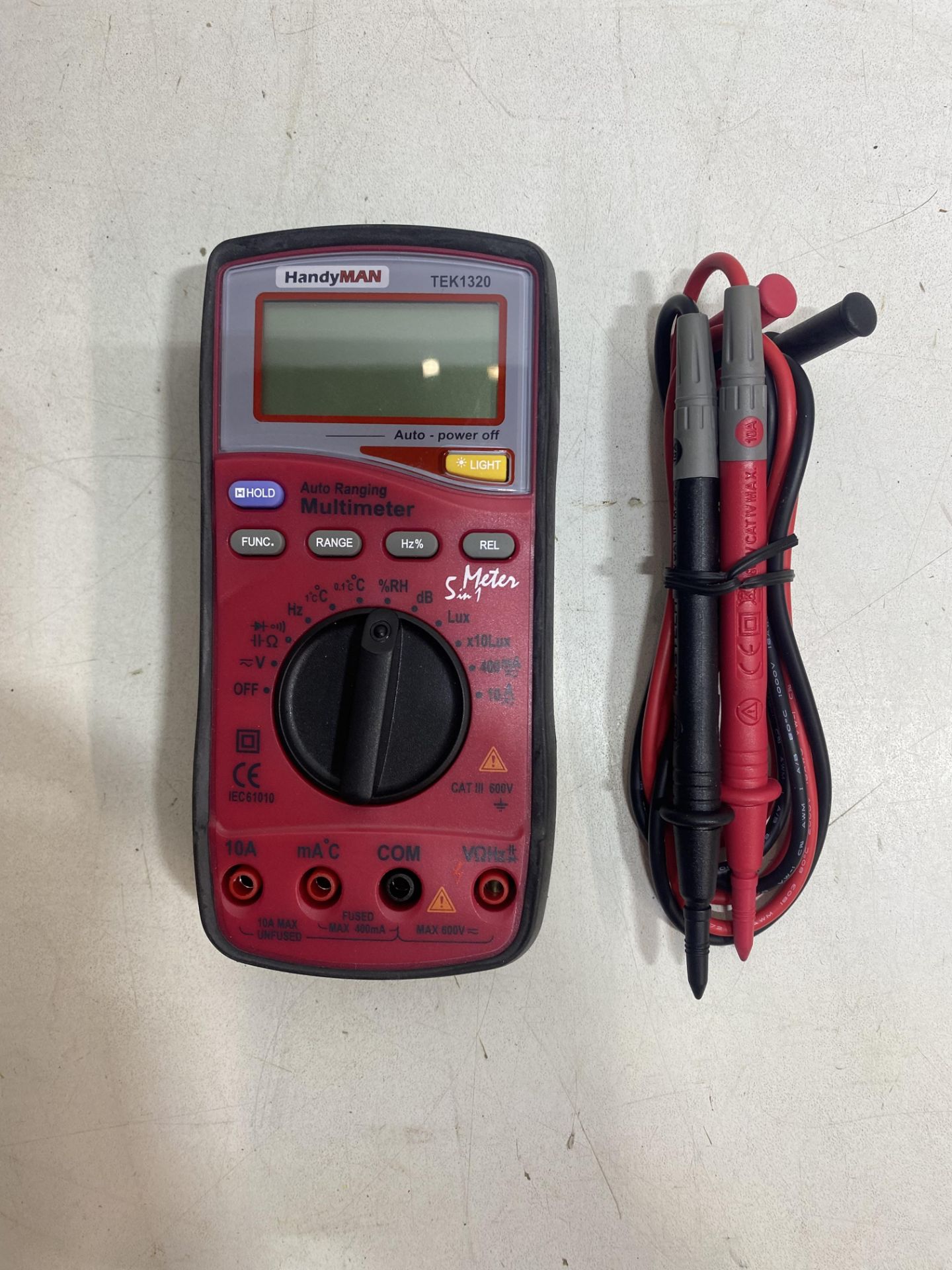 HandyMan TEK1320 5 in 1 Environment Multimeter