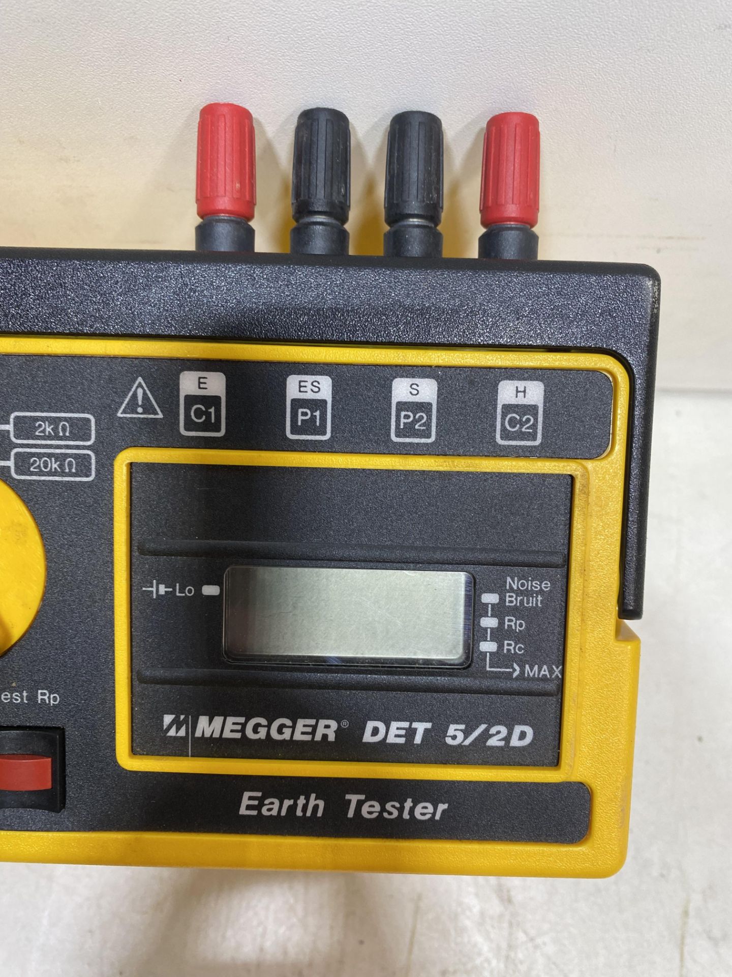 Megger DET 5/2 Digital Ground / Earth Tester - Bild 4 aus 5