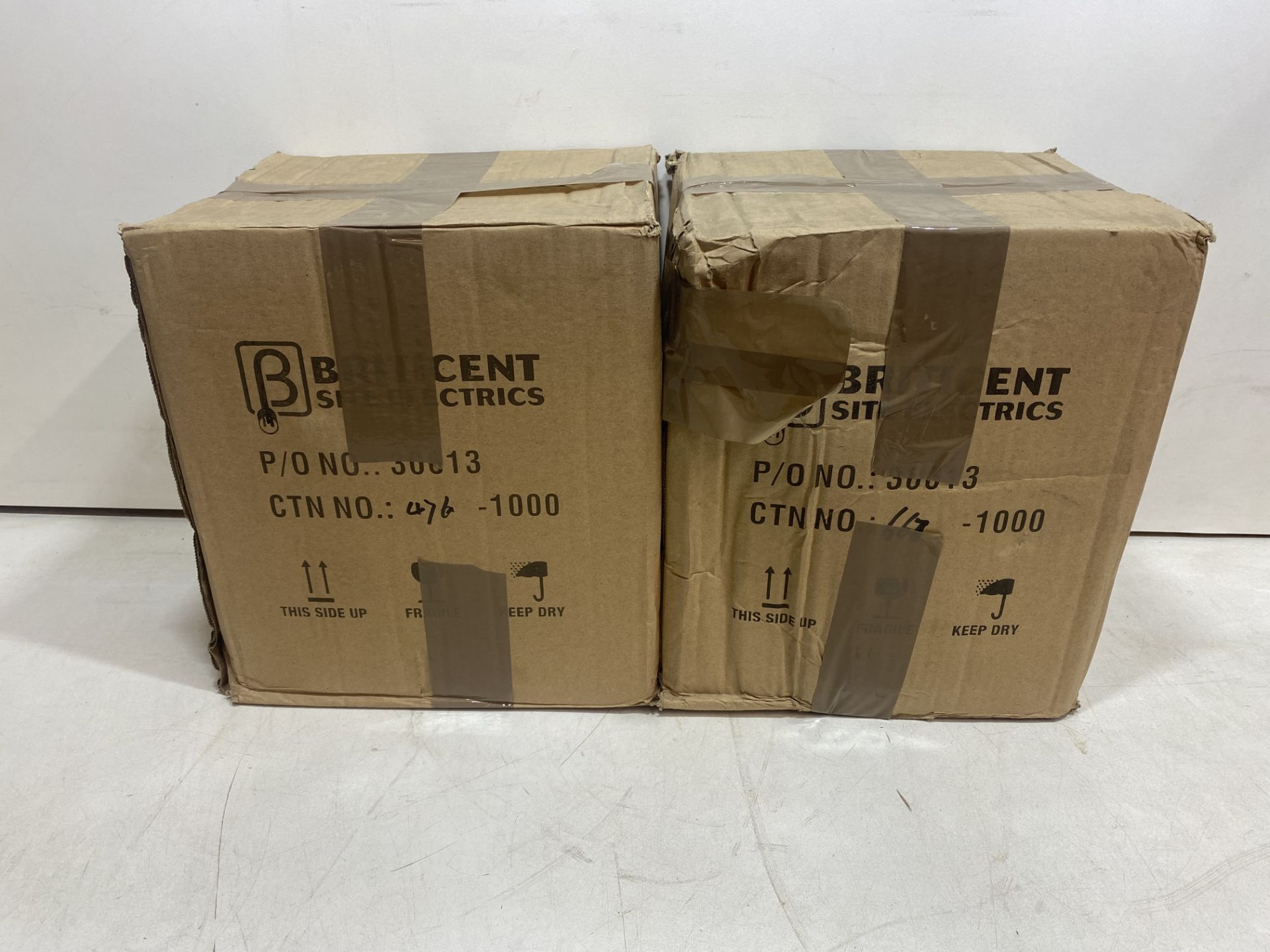 2 x Briticent 110v Portable Site Transformers, 3.3kva, 2 x 16A