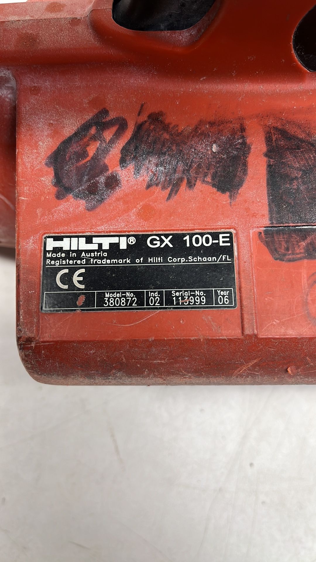 Hilti GX100-E Gas Nail Gun - Image 4 of 4