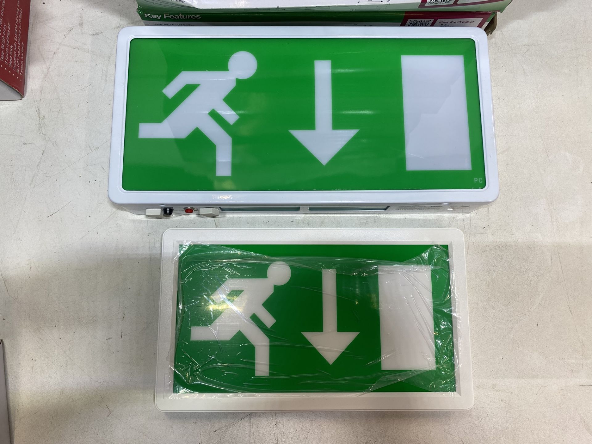 24 x Various Fire Exit Signs - Image 9 of 10