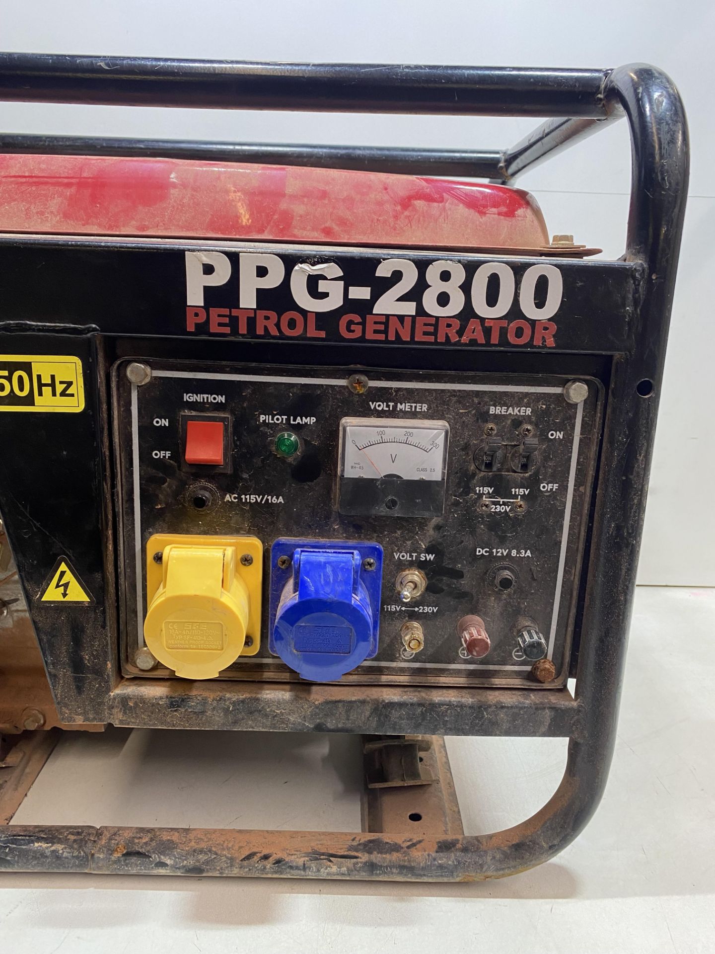 Parker Brand PPG-2800 2.8KVA 2.8kw 6.5HP DC Petrol Generator - Image 3 of 8