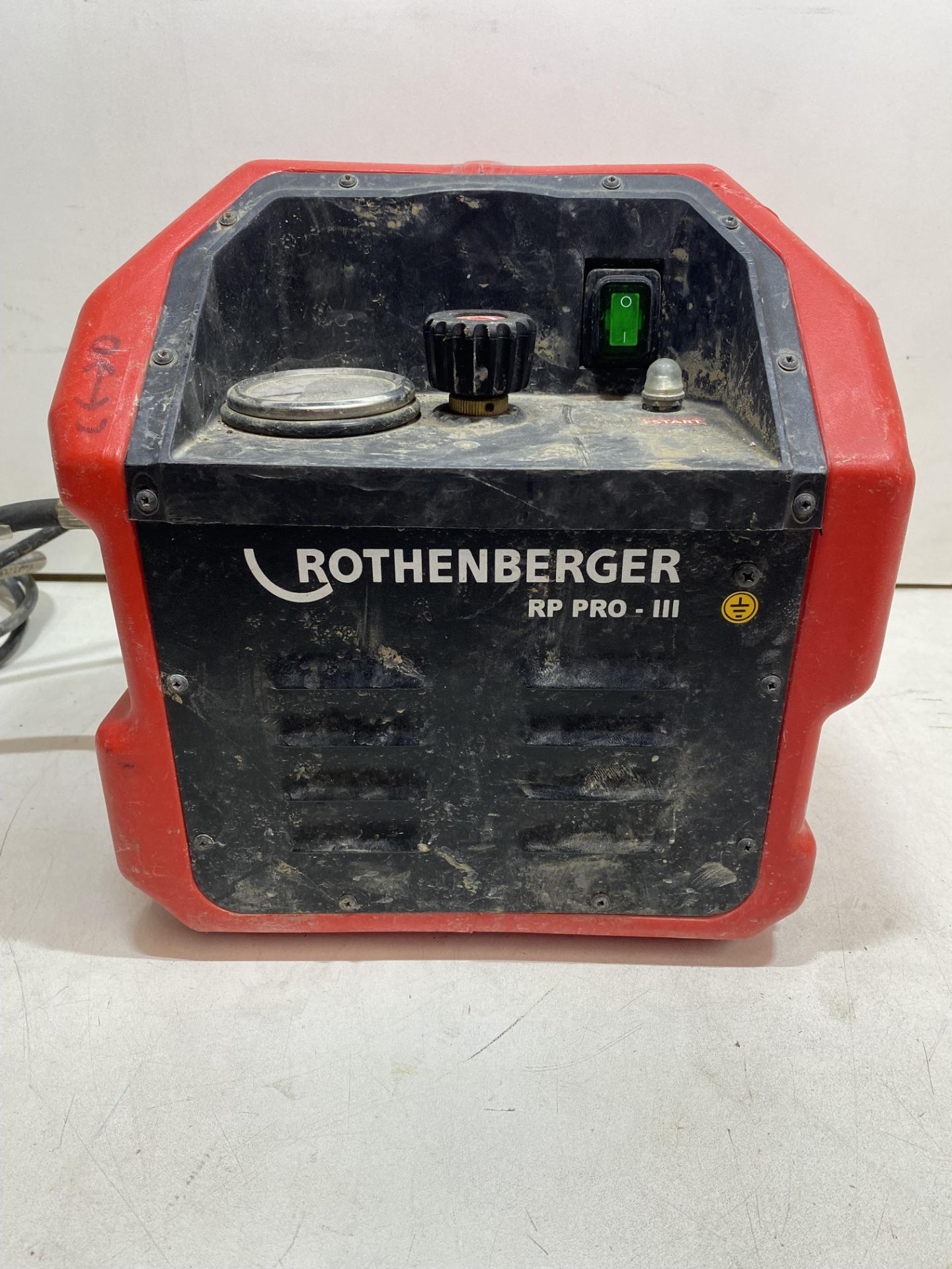 Rothenberger RP Pro III Electric Pressure Testing Pump, 40bar (500psi), 110v or 230v - Image 2 of 8