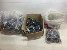 Quantity Of Various Rubber Lined Euro / Pipe Clips