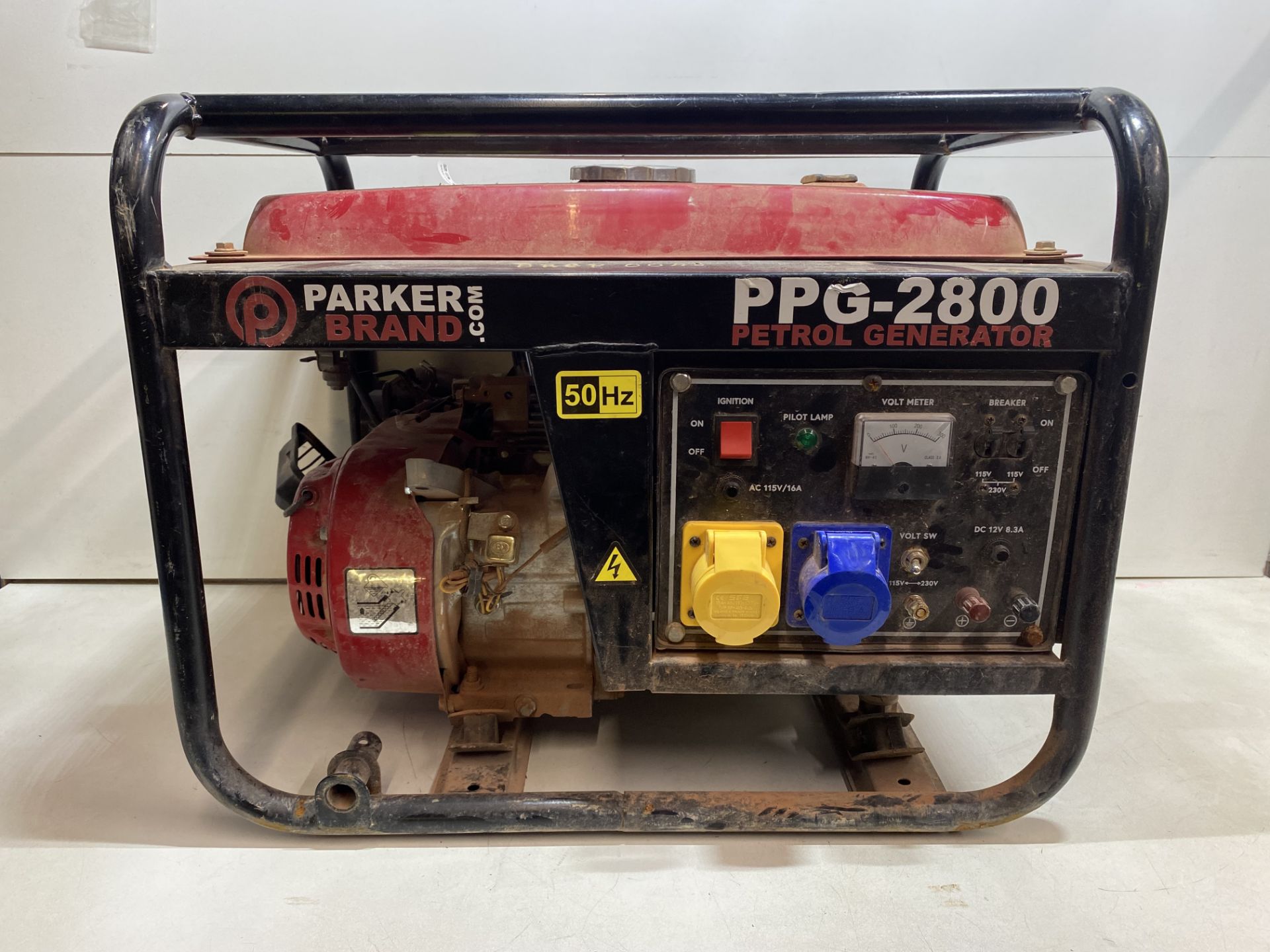 Parker Brand PPG-2800 2.8KVA 2.8kw 6.5HP DC Petrol Generator - Image 2 of 8