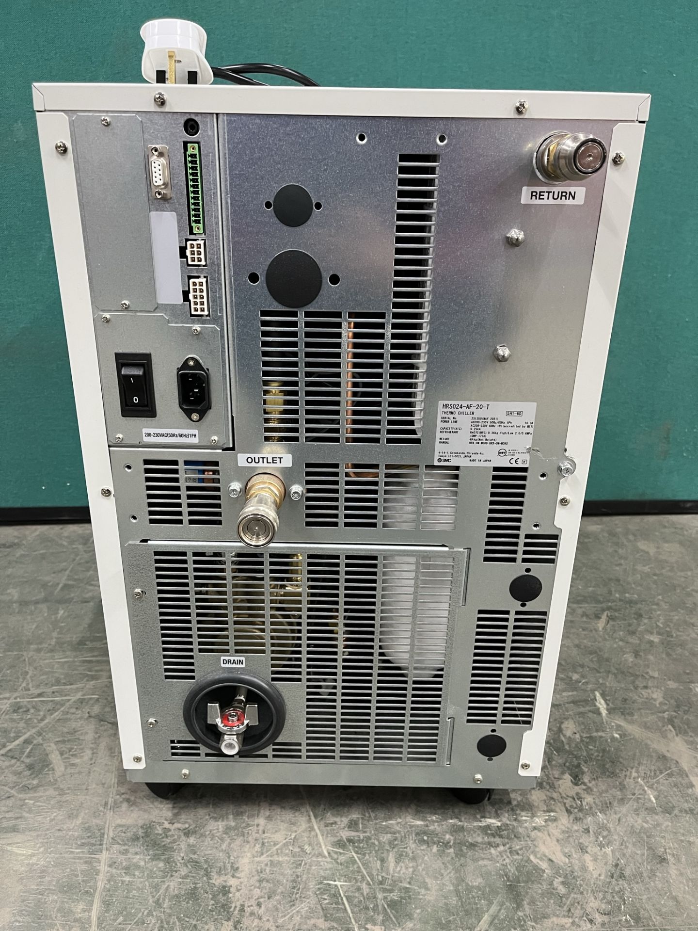 SMC Thermo Chiller | HRS024-AF-20-T - Image 4 of 5