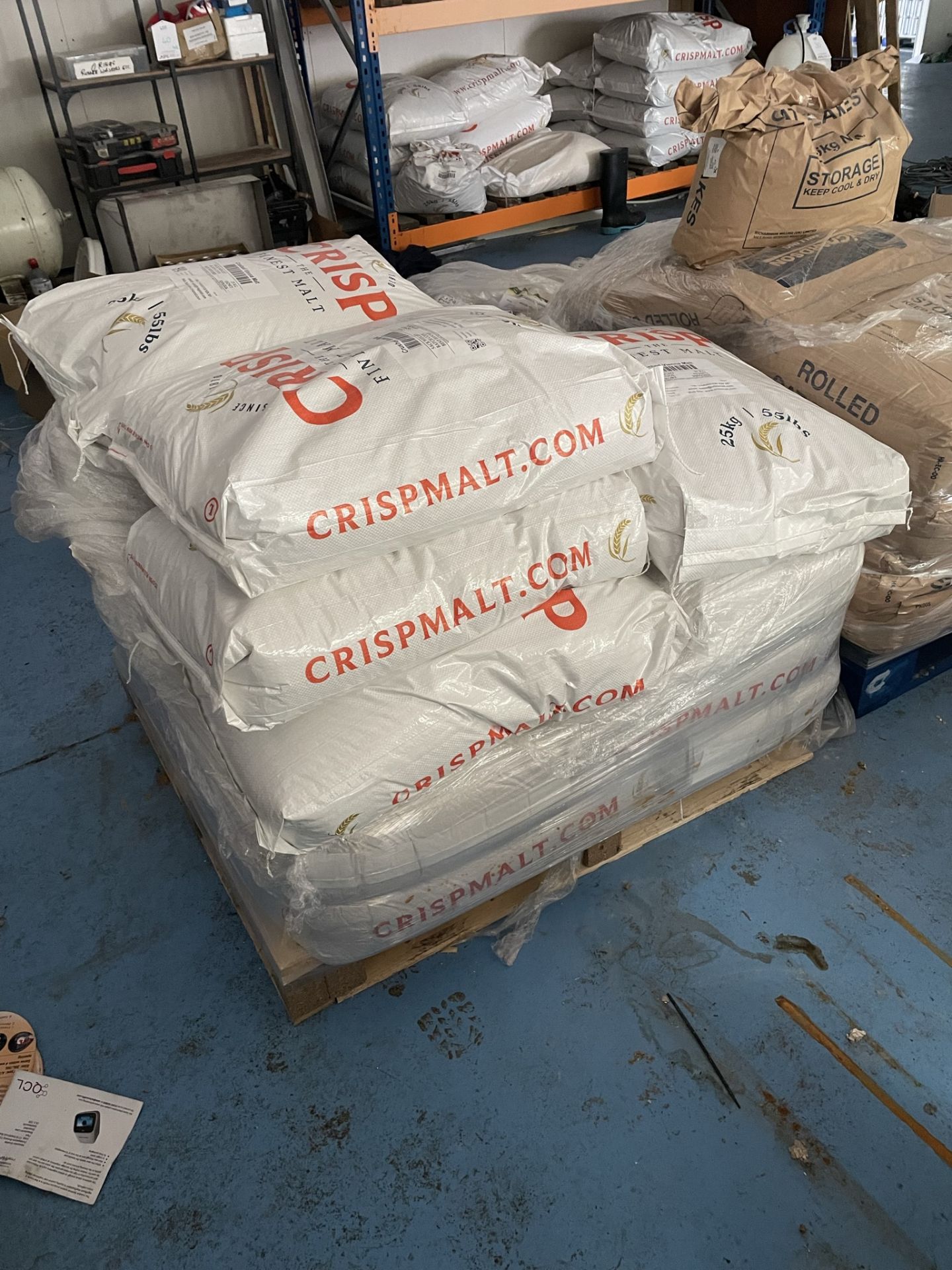 25 x 25kg Bags of Crisp 'The Finest Malt' Crushed Vienna/Dextrin Malt | Best Before: 31/01/2025 - Image 4 of 8