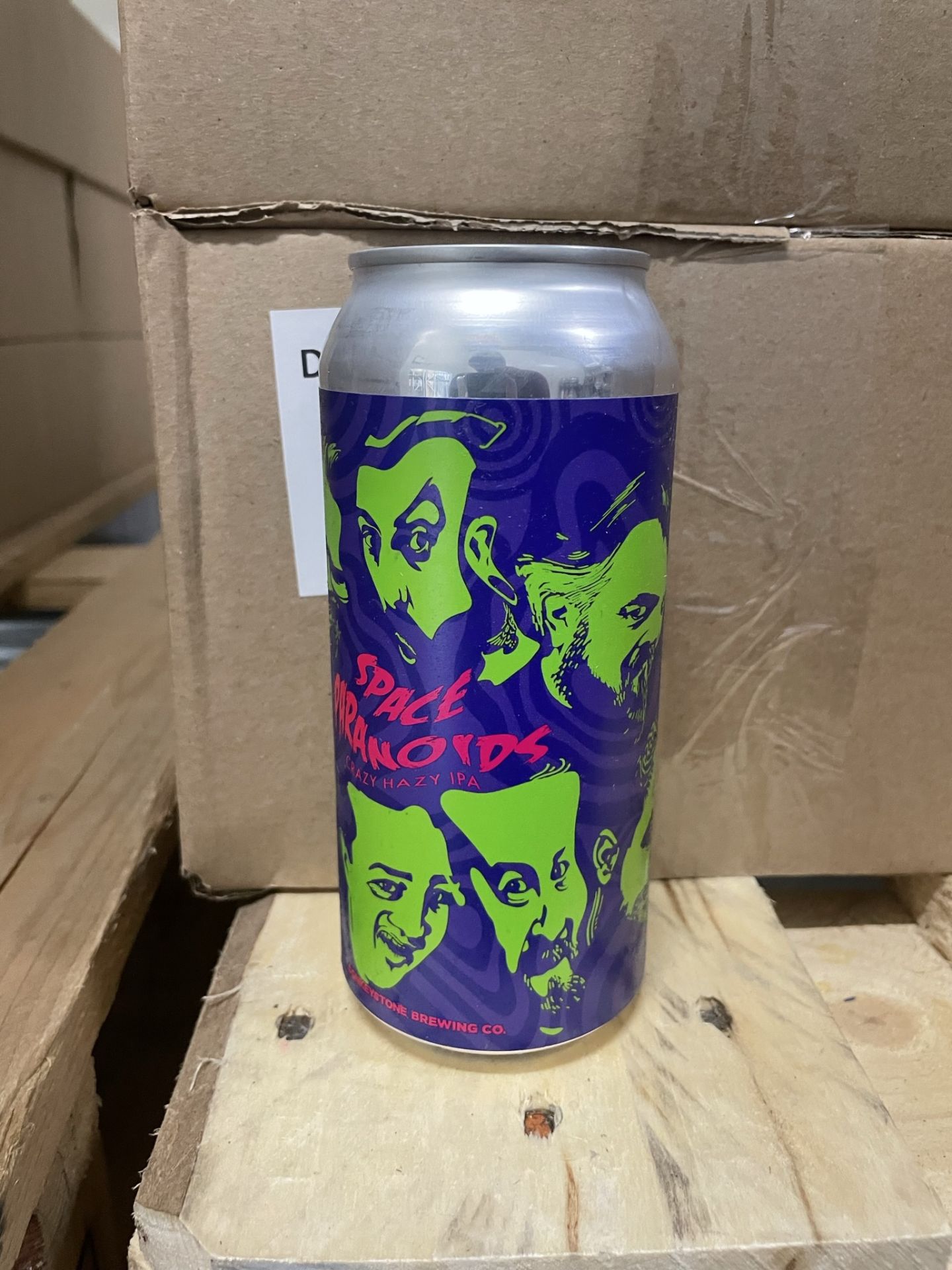 Approximately 72 x 440ml Cans of Donkeystone Brewing Co ' Space Paranoids' IPA | BB: 06/08/23 | 3.7%