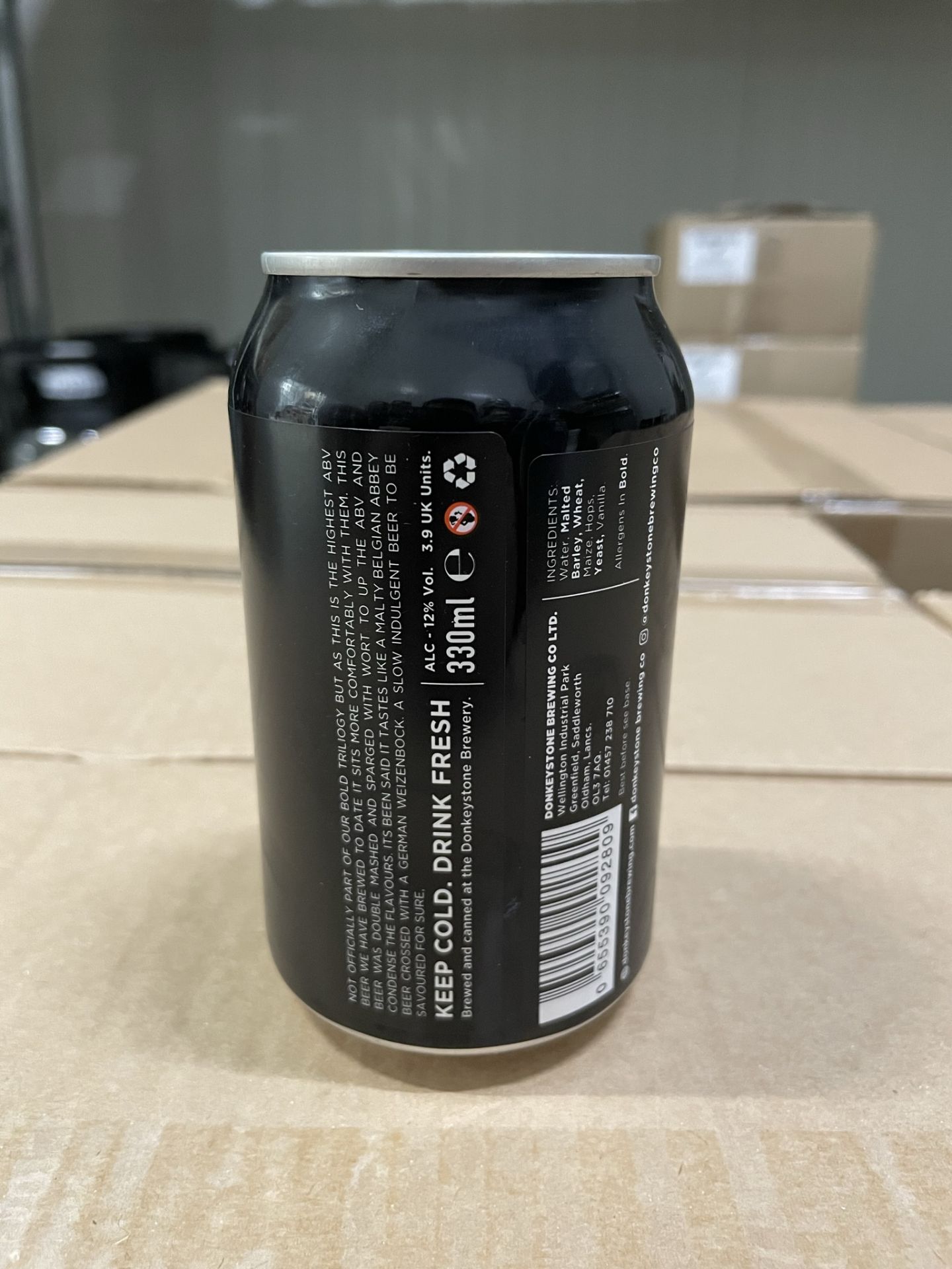 Approximately 1,008 x 330ml Cans of Donkeystone Brewing Co 'Orange' American Malt Liquor Style Beer - Image 2 of 6