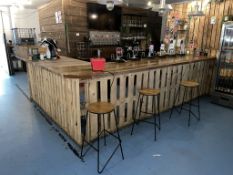 Beer Raising Equipment as per Description and Photos | Includes: Draughts, Lines & Cooler