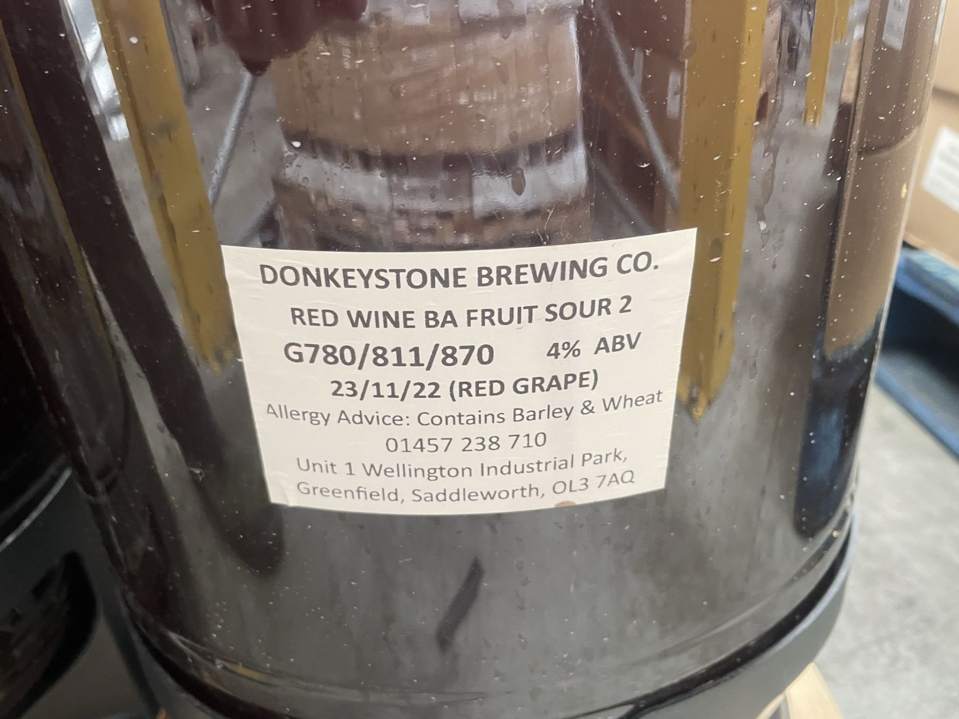 7 x Various Kegs/Casks of Donkeystone Brewing Co 'Red Wine BA Fruit Sour' IPA | 4% Vol - Image 6 of 6