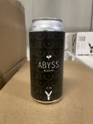 Approximately 96 x 440ml Cans of Donkeystone Brewing Co 'Abyss' Black IPA | BB: 20/01/23 | 6% Vol