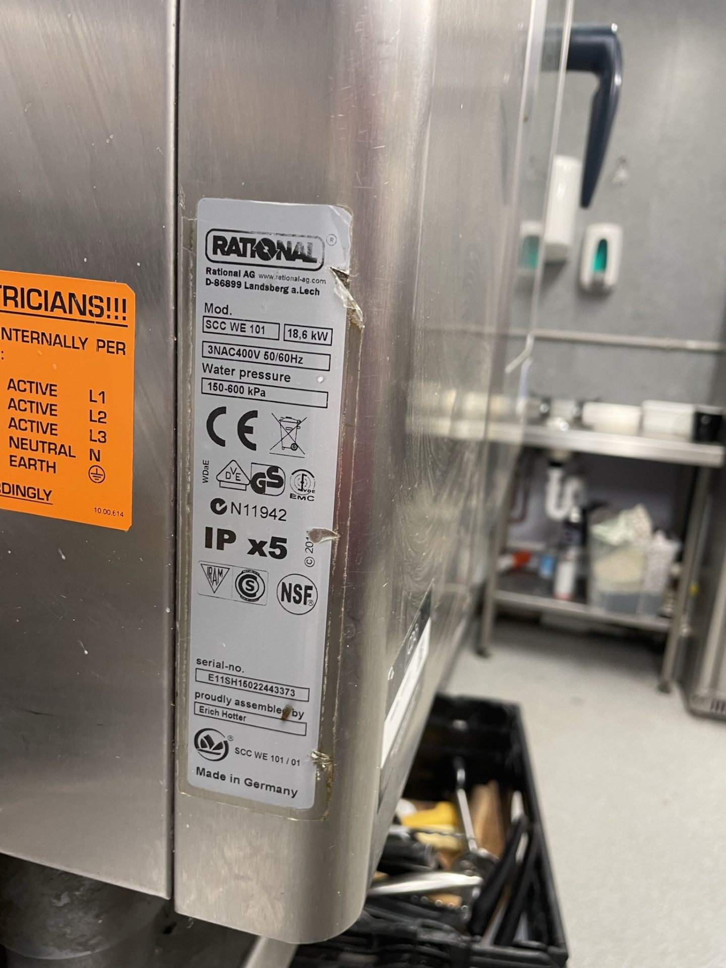 Rational SCC WE101 10 Grid Electric Combi Oven - Image 3 of 4