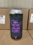 Approximately 720 x 440ml Cans of Donkeystone Brewing Co 'New Wave Helles' Lager | BB: 16/06/23 | 4.