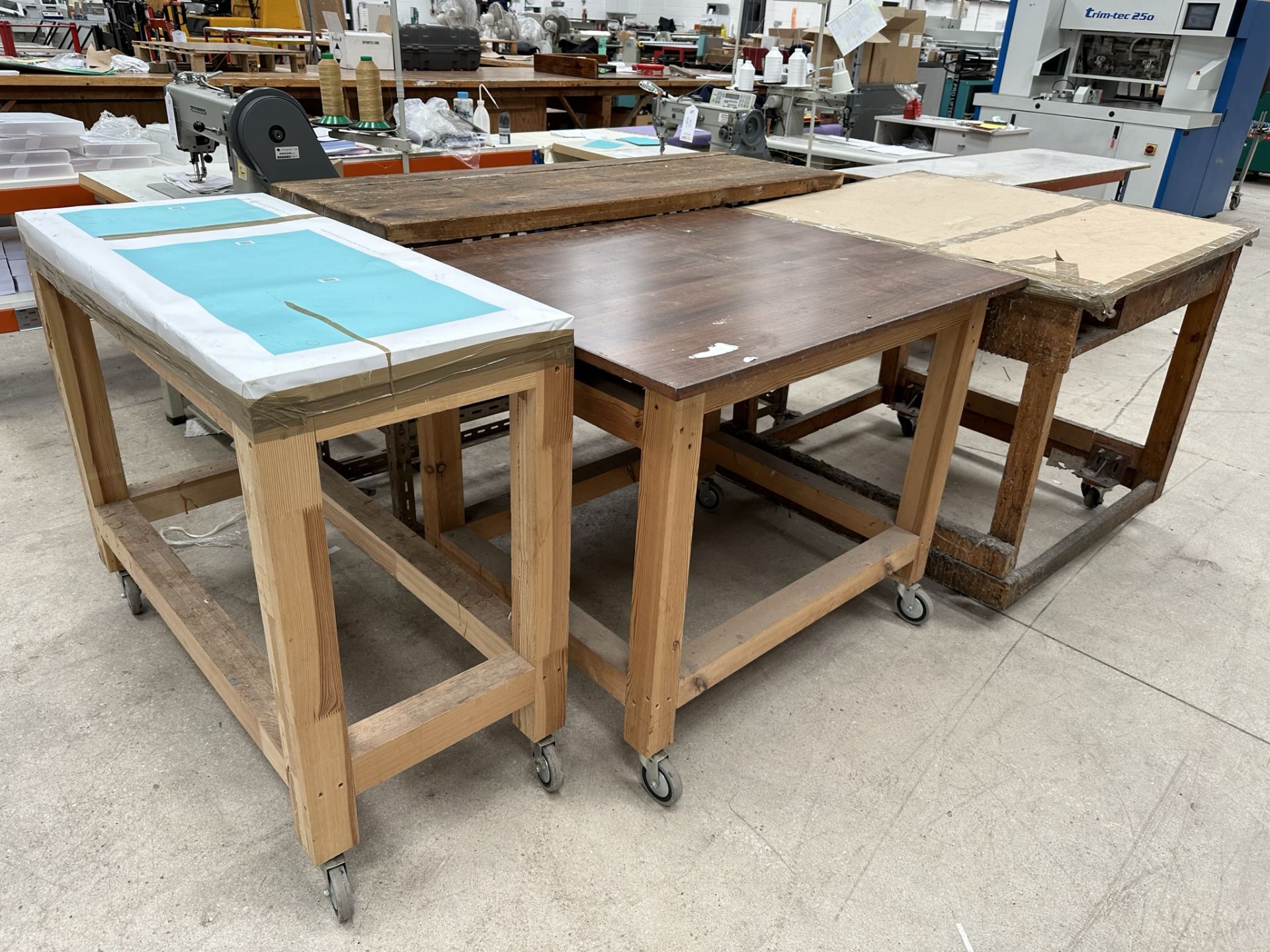 4 x Various Mobile Workbenches - Image 2 of 2