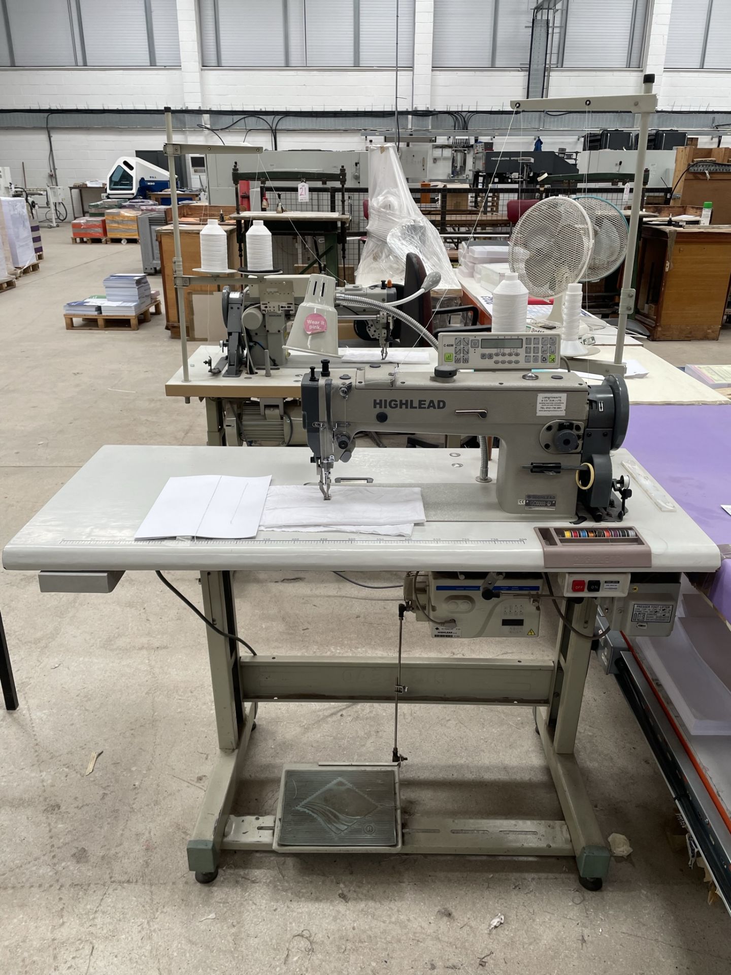 Highlead GC0388-DIndustrial Flat Bed Sewing Machine